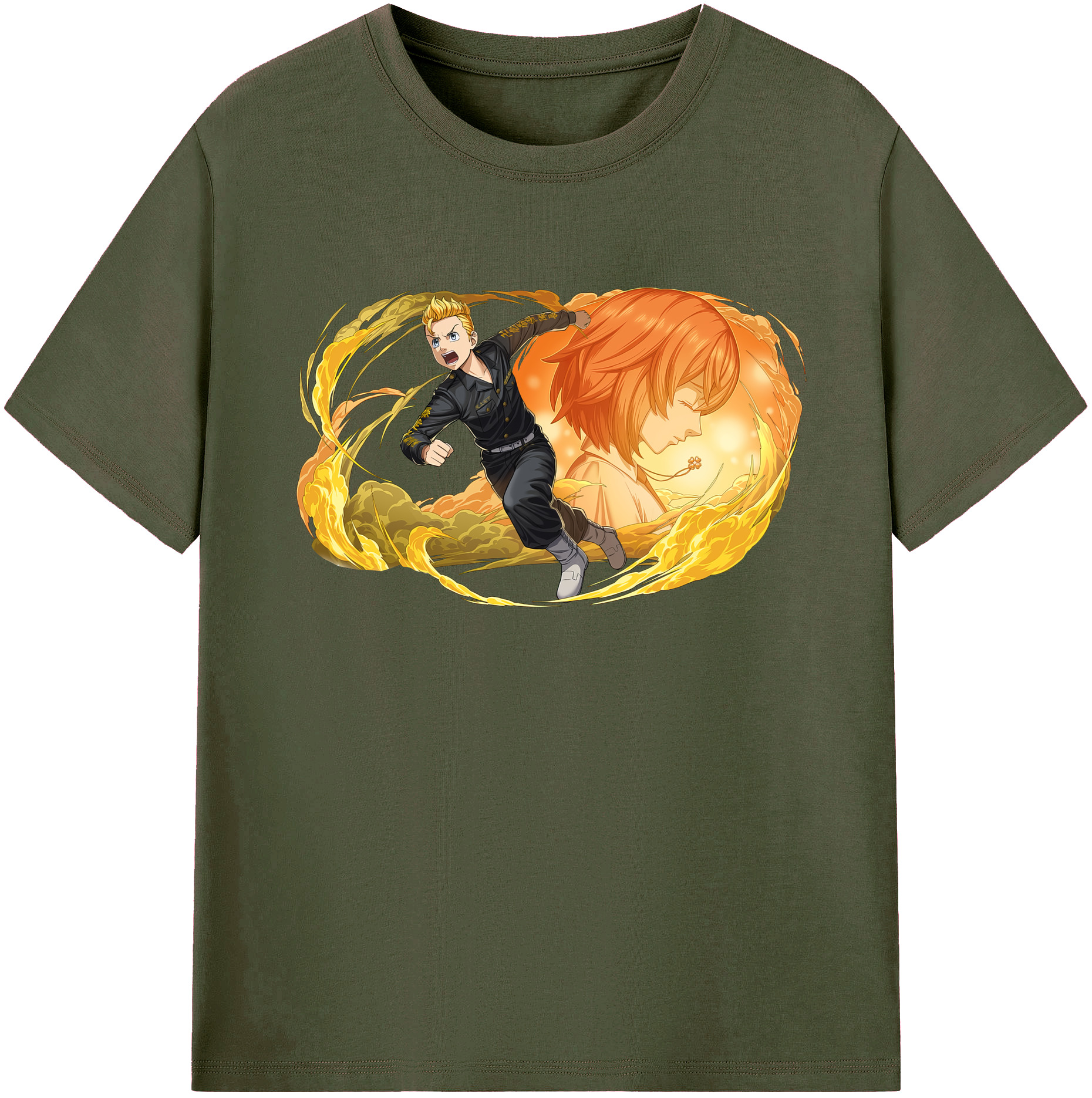 （画像用） 東京リベンジャーズ Tokyo Revengers 綿100％ メンズ半袖Tシャツ｜肌触りやわらか＆通気性